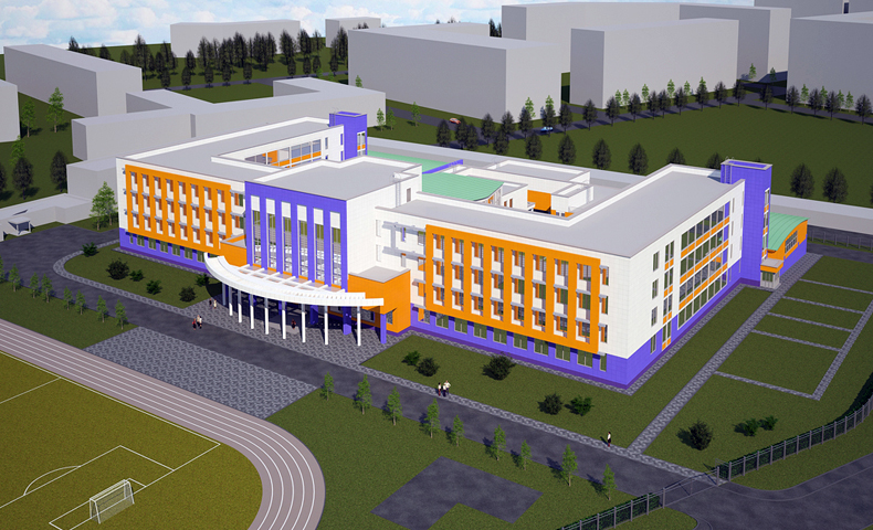 В Екатеринбурге строится новая школа